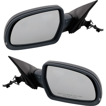 Power Mirror Set, Heated, for Audi A4 Quattro 2012-2016, Paintable