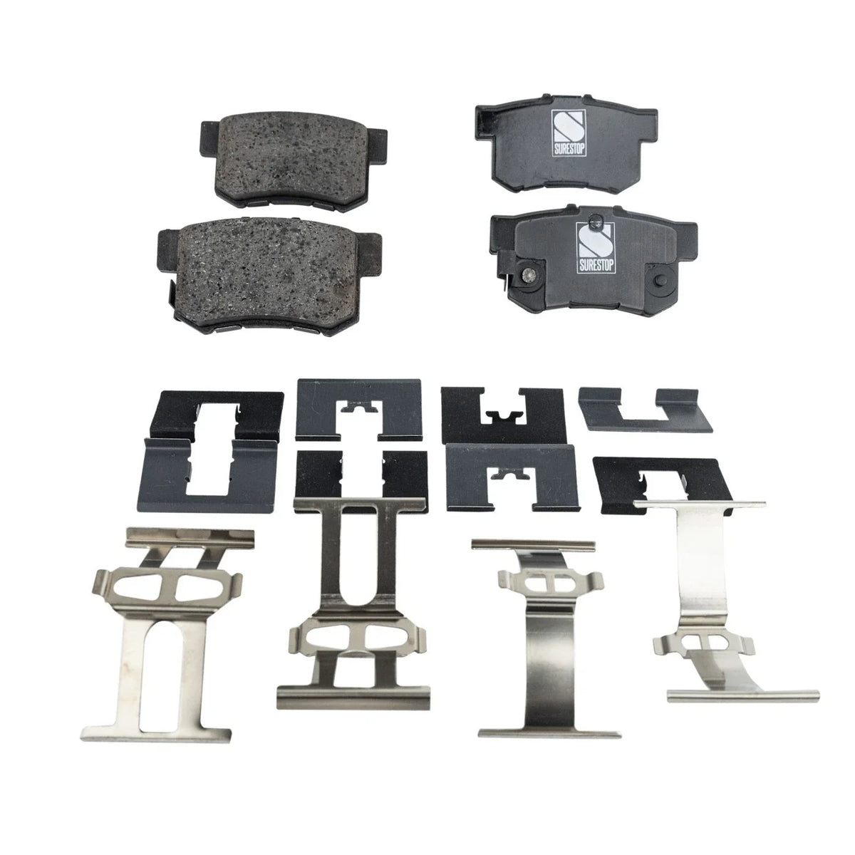 Brake Rotor Brake Pad Kit for Honda Accord (1991–1996) Rear Solid Set of 2