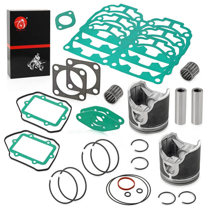 Top End Rebuild Pistons & Gasket Kit 82mm for Ski-Doo Summit 800 HO 03-06