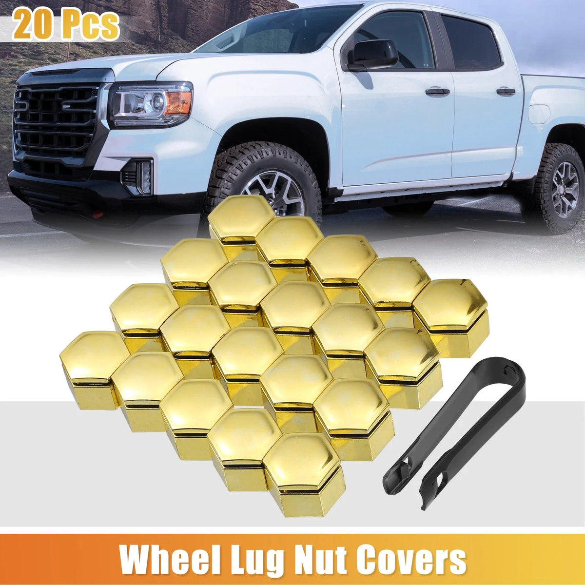 20 Pcs Wheel Lug Nut Covers for Land Rover Range Rover Sport (2005–2013)