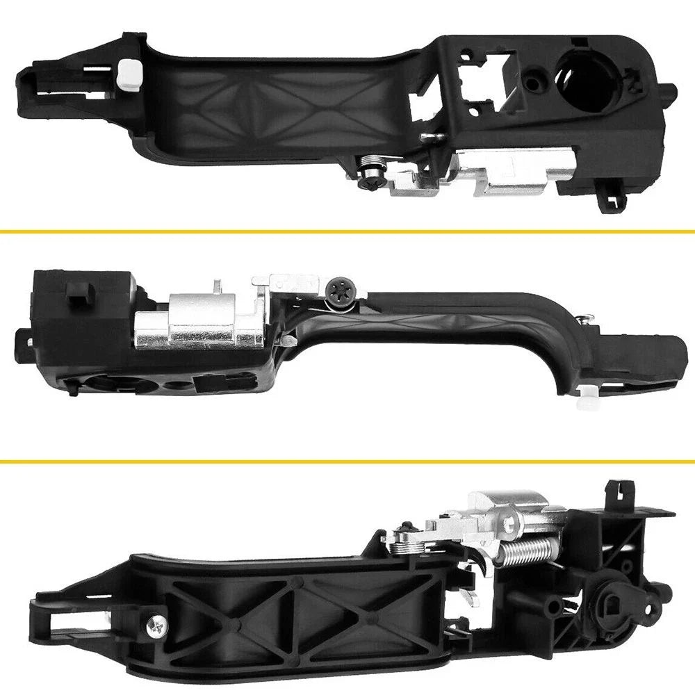 Pair of Exterior Door Handle Reinforcements for 2008–2011 Ford Focus