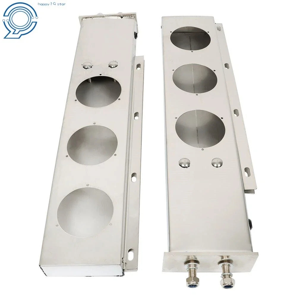 30" Steel Mud Flap Hanger for Trucks with Light Cutouts (Year Range)