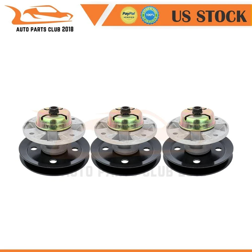 3X Spindle Assembly with Pulley for John Deere (AM121342)