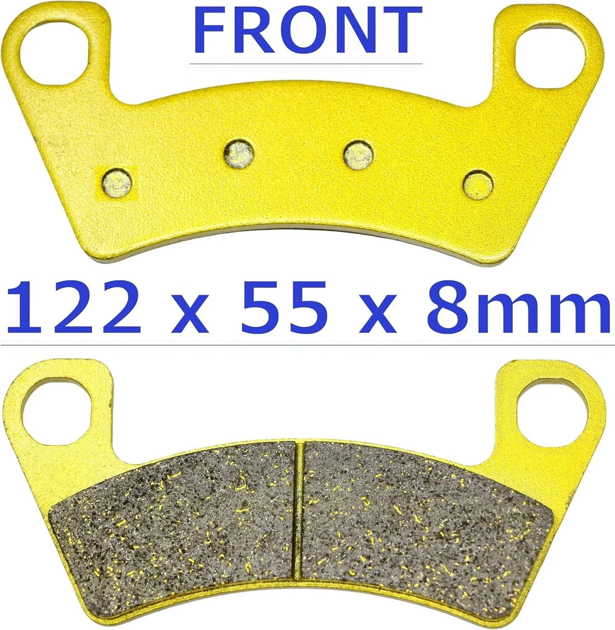 Brake Pads for John Deere Gator XUV 865M 865E 865R 835M 835E 590M 590E (2018–2024)