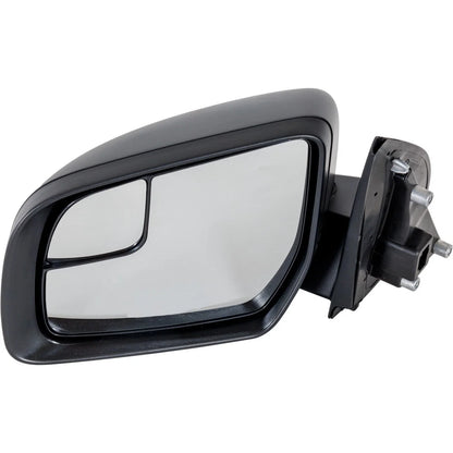 Manual Left Side Mirror in Textured Black for 2019-2023 Ford Ranger