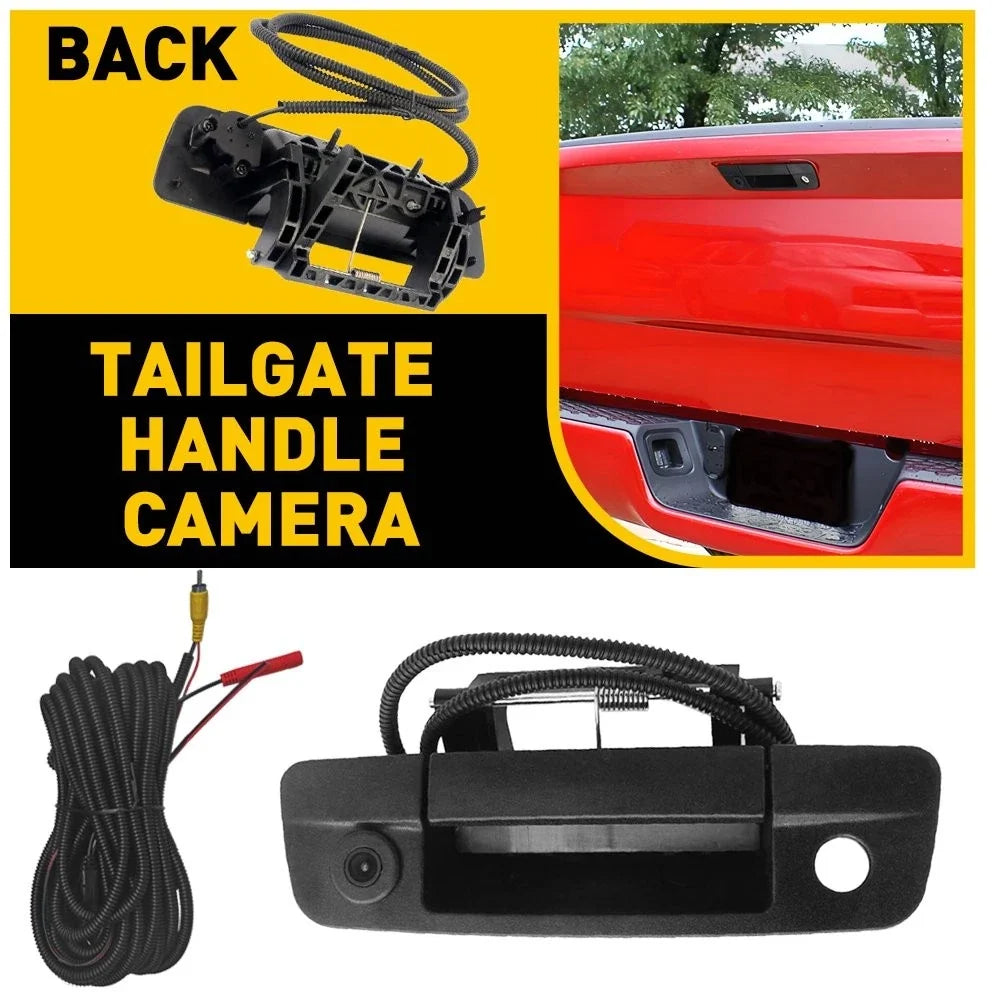 Tailgate Handle Backup Camera for Dodge Ram 1500 2500 3500 (2009–2017)