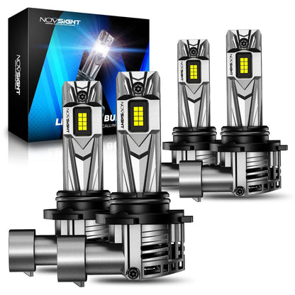 2X HB3 HB4 9005 9006 LED Headlight Bulb Lamp for