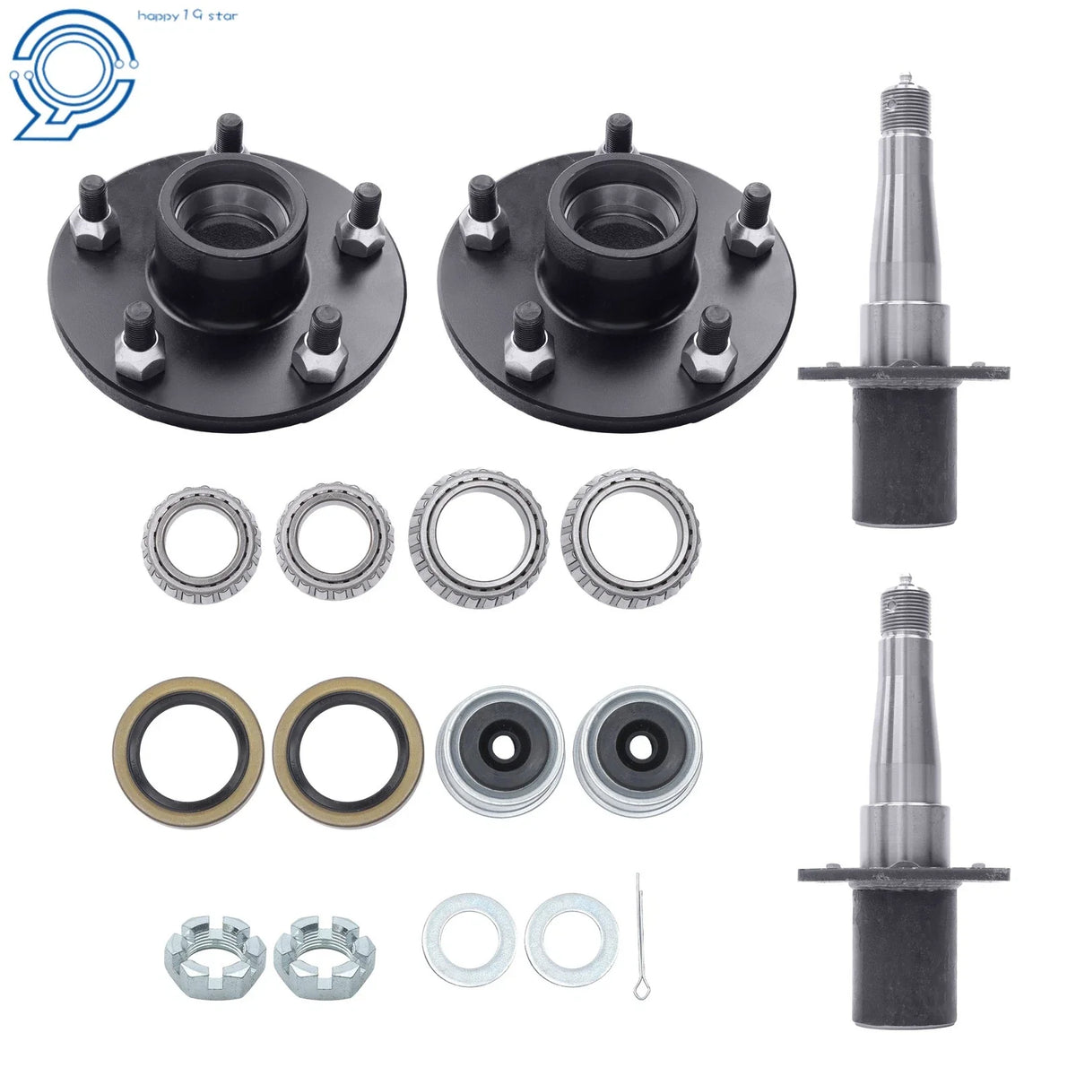 Idler Hub Kit for 3500 lbs Axle (5 on 4.5" / 5 on 5")