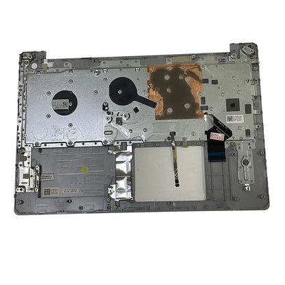 Silver Palmrest with Backlit Keyboard for Dell Inspiron 15 5570 5575 (2017–2018)