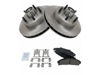 Front Brake Pad and Rotor Kit for Mazda B4000 RWD (1995–1997) JF885HP
