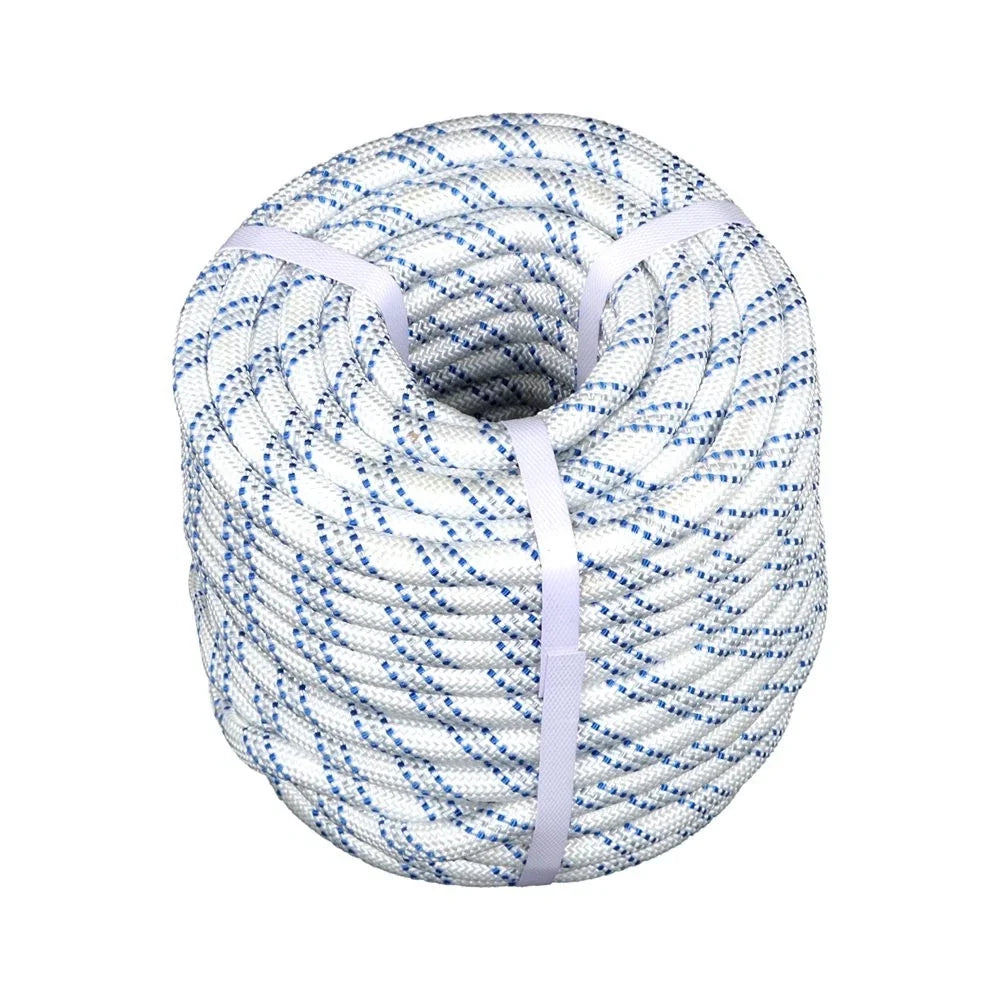 Double Braid Polyester Rope 1/2" & 3/4" x 120' for Arborist Rigging