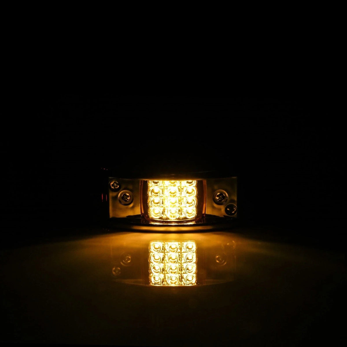 Set of 4 LED Amber Side Marker Tail Lights for Pickup Truck