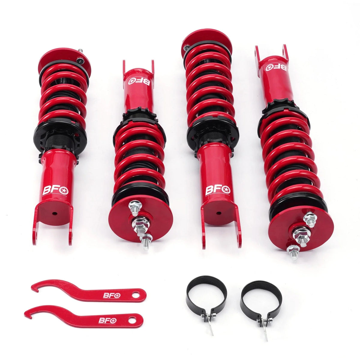 BFO Adjustable Coilovers Shocks Lowering Kit for Honda S2000 (2000–2009)