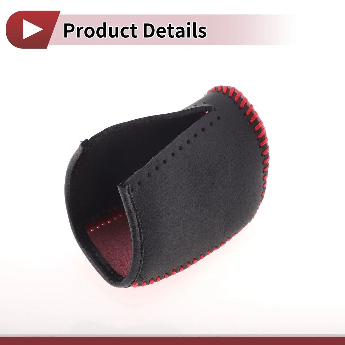Gear Shift Knob Cover - Black Red for 2011-2020 Dodge Journey