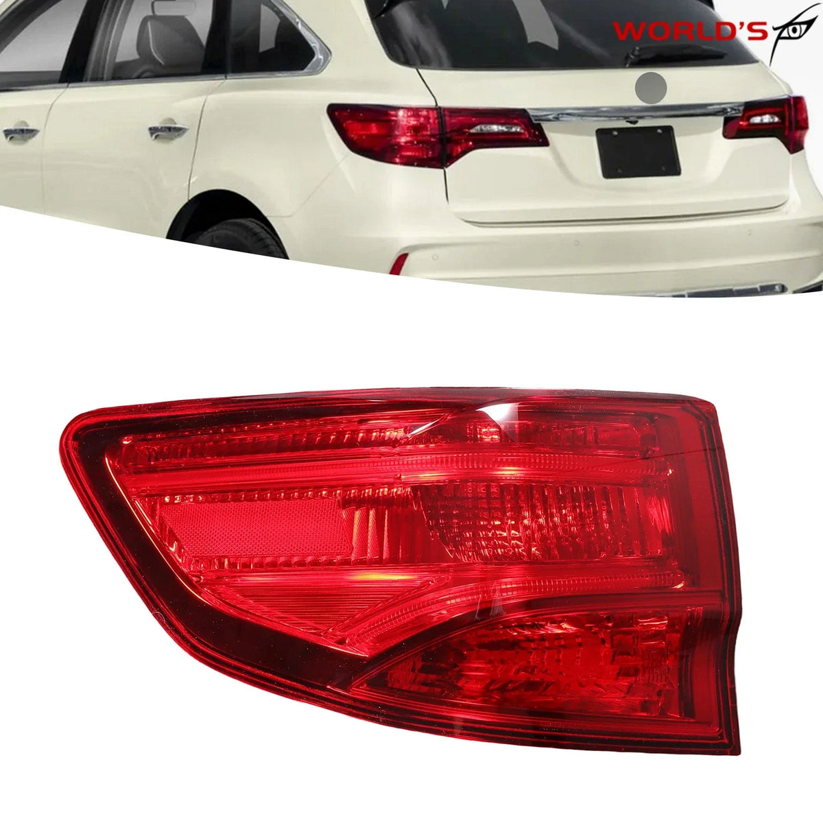 LED Tail Light Assembly for Acura MDX (2014–2020) Left Side