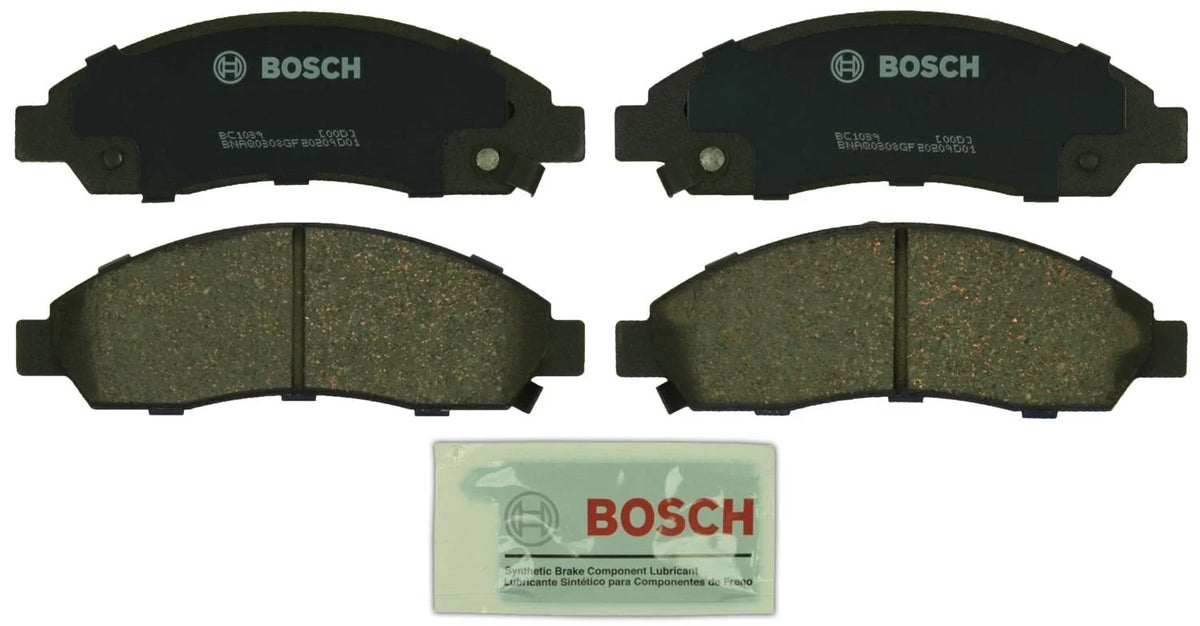 Bosch Front QuietCast Ceramic Brake Pads w/ Hardware for
