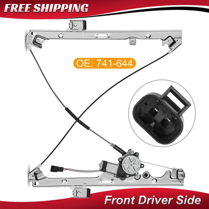 Window Regulator w/ Motor for GMC & Chevy Silverado (2007-2014)