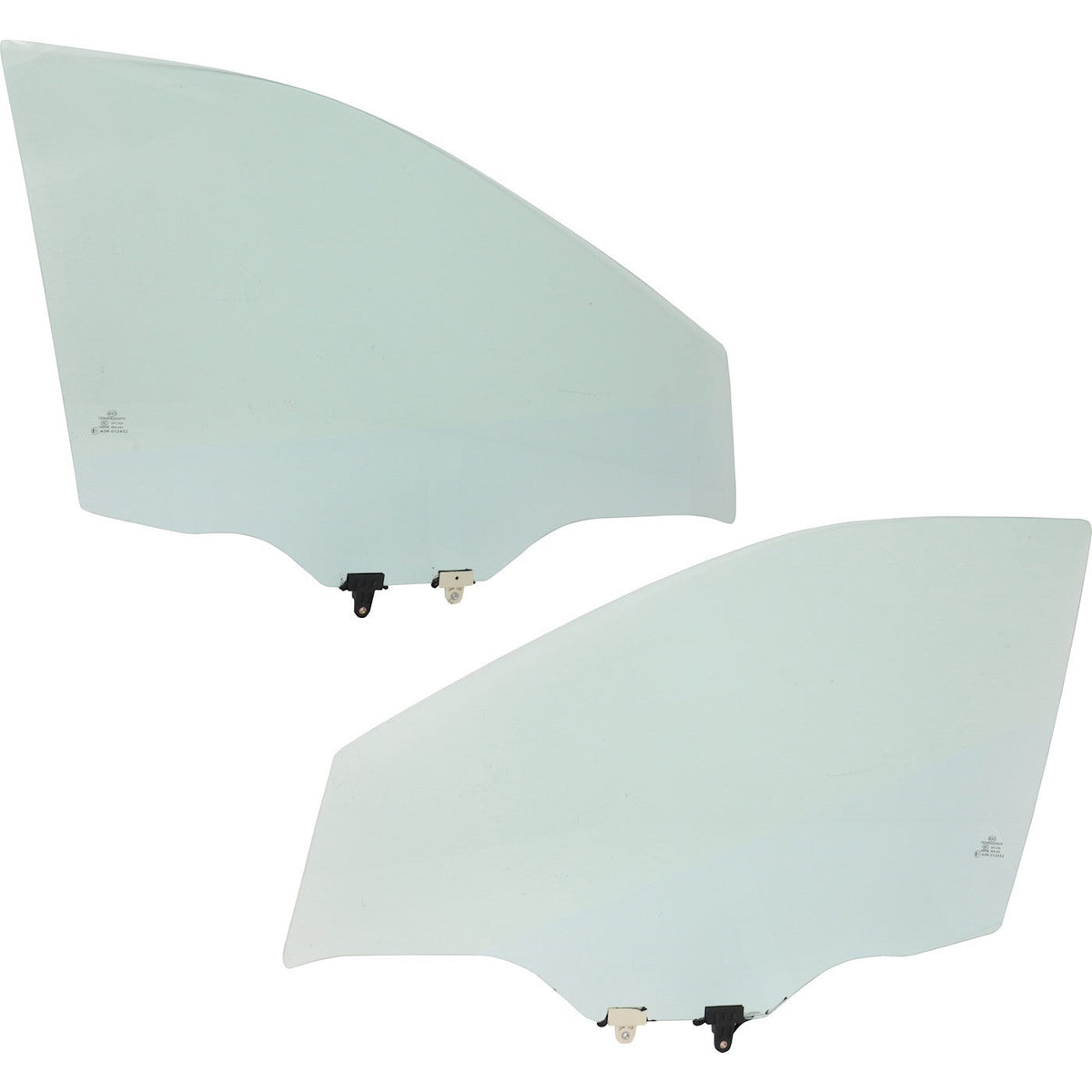 Front Door Glass Pair for Nissan Rogue