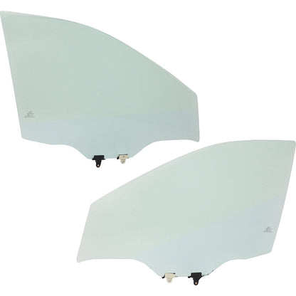 Front Door Glass Pair for Nissan Rogue