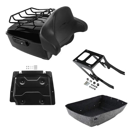 Mount Rack Plate for Trunk Backrest - Harley Heritage Classic FLHCS 2018-2026