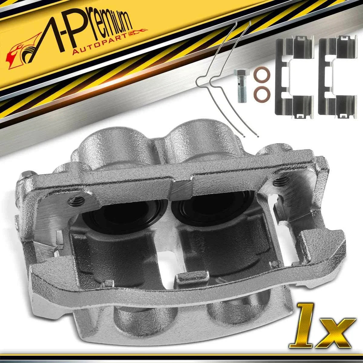 Front Left Brake Caliper with Bracket for Ford F-150 (2004–2005)
