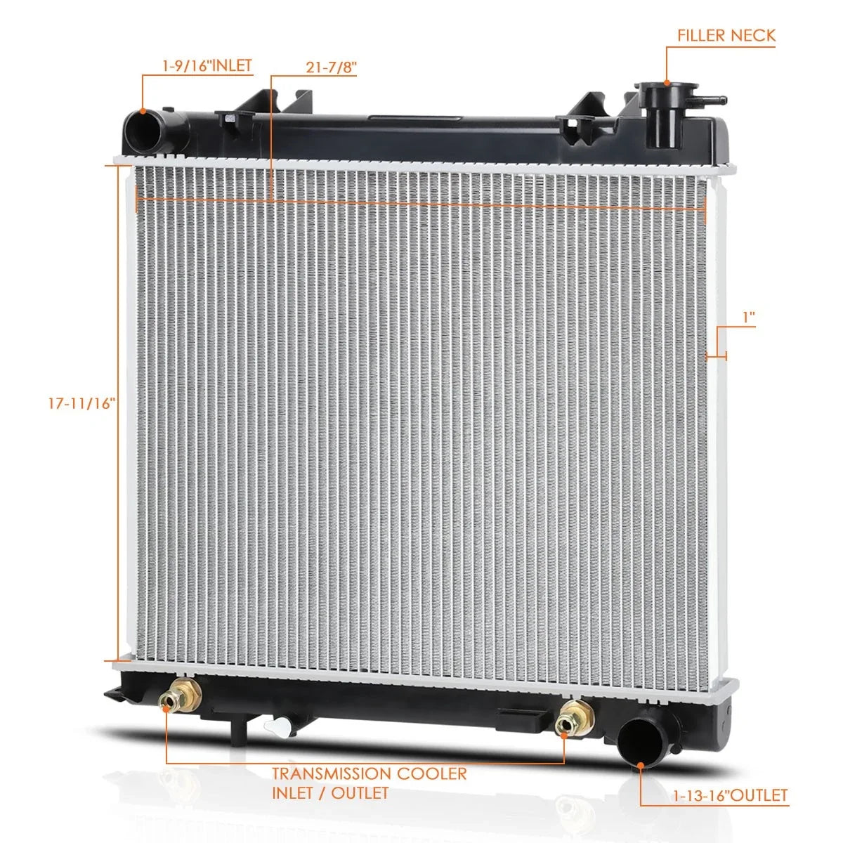 Aluminum Core Radiator for Dakota/Raider 2005–2011 DPI-2883
