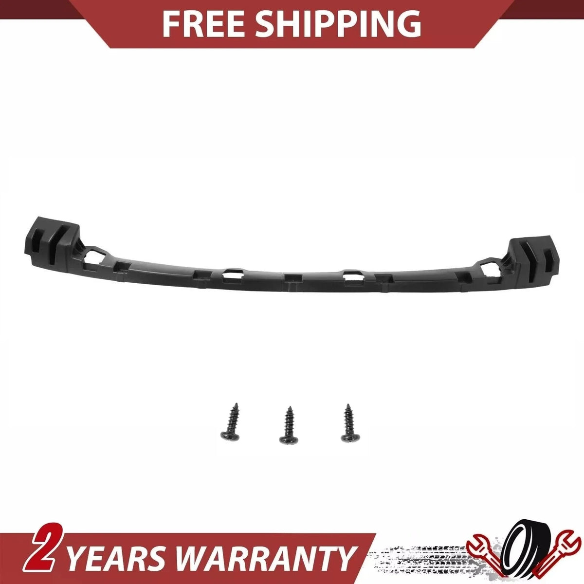Front Center Bumper Cover Bracket for GMC Sierra 1500 (2007–2013)