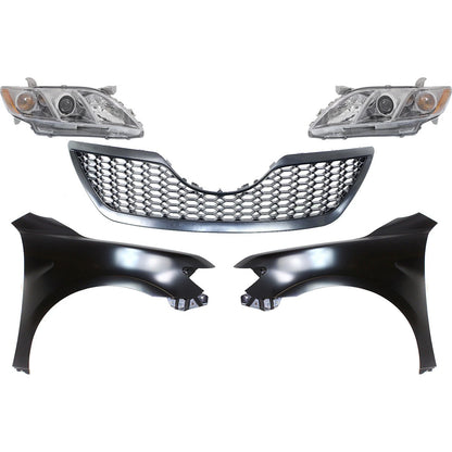 Headlamps Set for Toyota Camry (2007–2009) Driver & Passenger Side