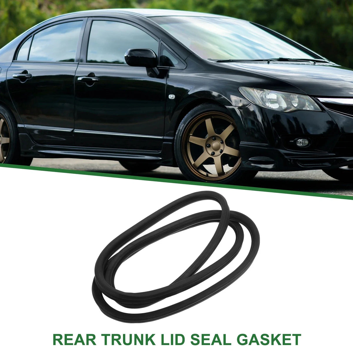Rear Trunk Weatherstrip Seal for Honda Civic (2001–2005) No.74865S5A003