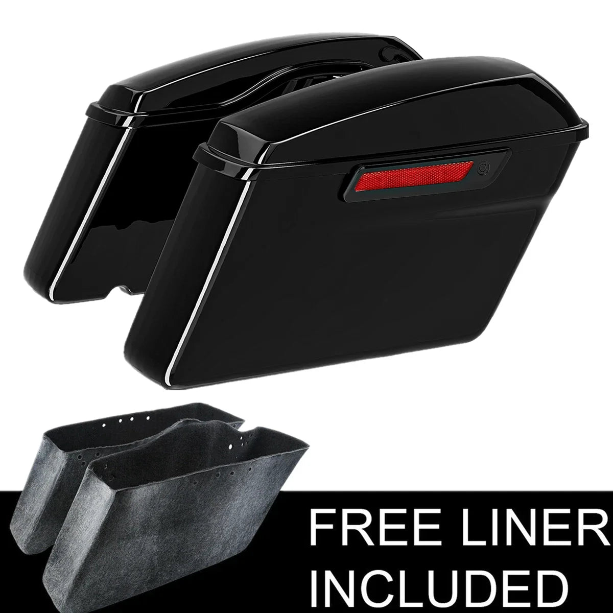 Hard Bags Saddle for Harley Road King & Electra Glide 2014-2023