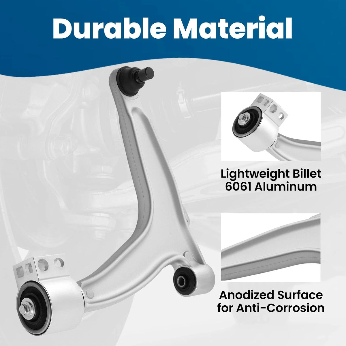 Front Lower Left Side Control Arm for Saab 9-3 (2003–2011) K620570