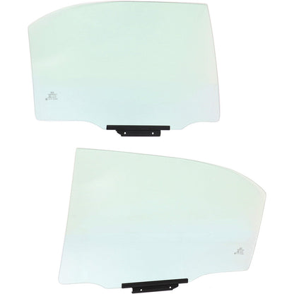 Rear Door Glass Set (2) for 2005–2008 Corolla