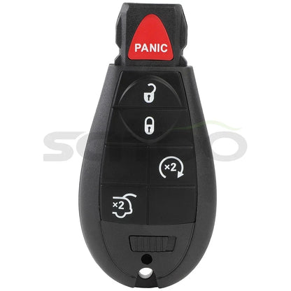Keyless Entry Remote Fob IYZ-C01C - 5 Buttons for Jeep Commander 2008-2010