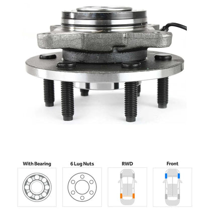 Front Hubs for Ford Vehicles 2000 to 2005