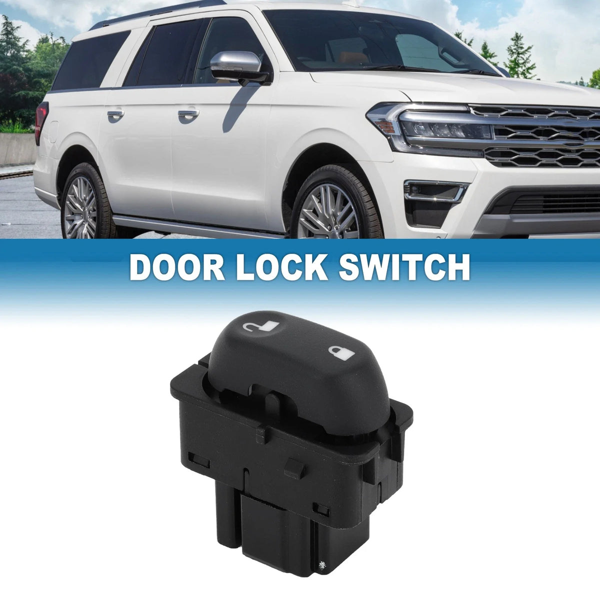 Door Lock Switch No.YF1Z14028BA for Ford Explorer Taurus Thunderbird (1991–2005)