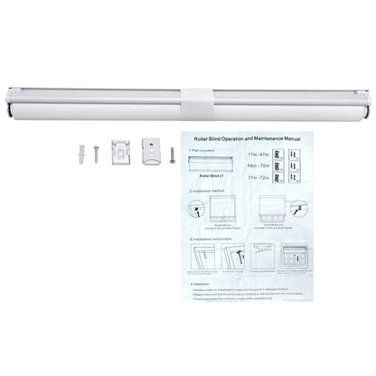 52"x72" Cordless Roller Shades for Windows - Waterproof Insulated