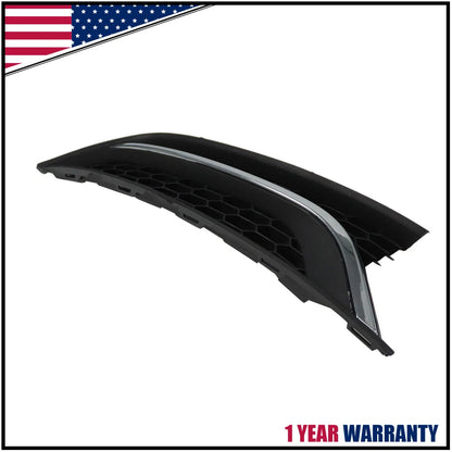 Chrome Trimmed Driver Side Fog Light Cover for VW Passat (2012-2015)