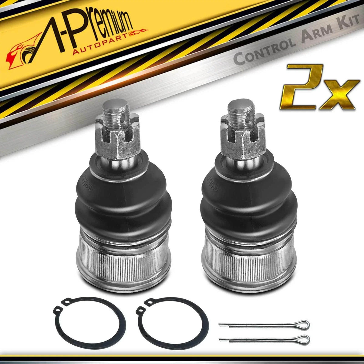 2X Front Lower Ball Joint for Honda Element (2003–2011)