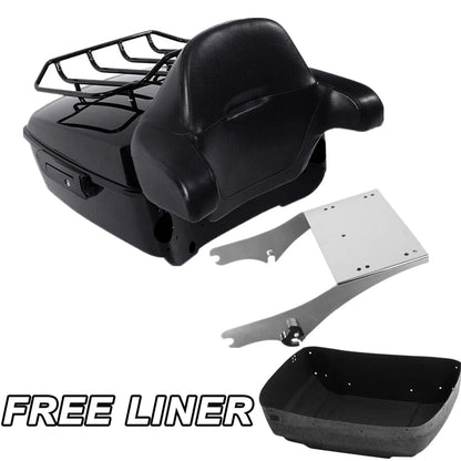 Trunk Backrest Mount Rack for Harley Touring (1997-2008)