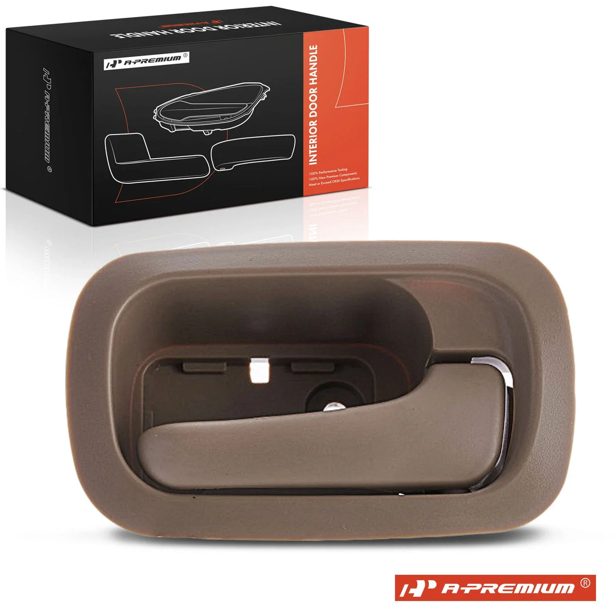 Rear Right Plastic Interior Door Handle for Honda CR-V (2005–2006)