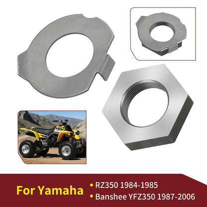 Clutch Lock Washer and Basket Nut Set for Yamaha Banshee 350 1987-2006