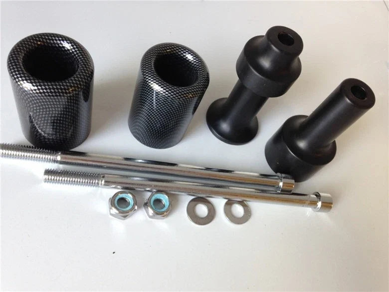 No Cut Frame Slider Protector for Kawasaki Z1000 (2003–2006) Carbon