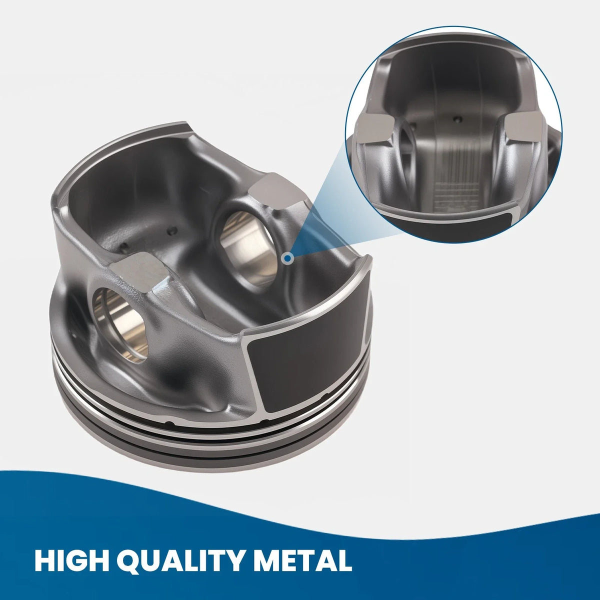 Complete Piston Set for 2.0L Elantra GT (2014-2018)