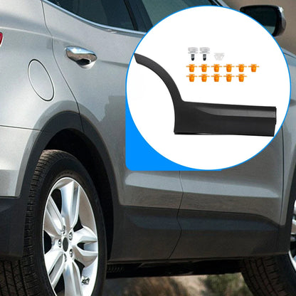 Rear Door Molding Garnish Set of 2 for Hyundai Santa Fe 2013-2018