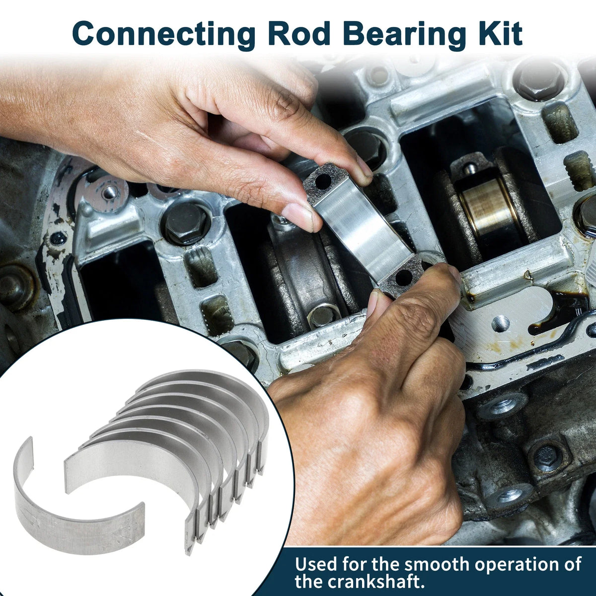 Connecting Rod Bearing Set No.LFY211SE0 for Mazda 6 (2002–2007)