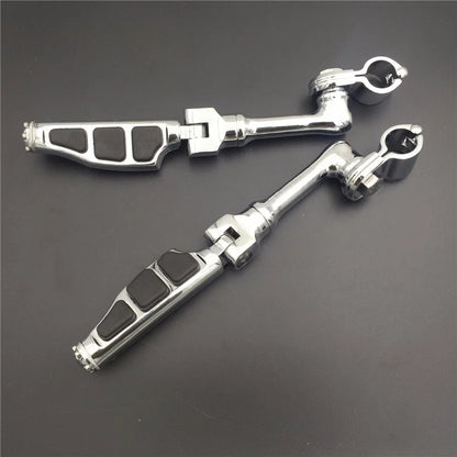 Chrome 1.5" Flat End Foot Peg for Honda GoldWing VTX1300 Shadow Valkyrie