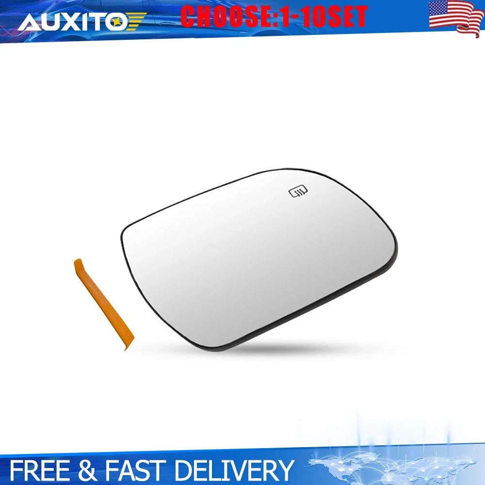 Right Heated Rearview Mirror Glass for Toyota Sienna (2011–2019) OE8790308021