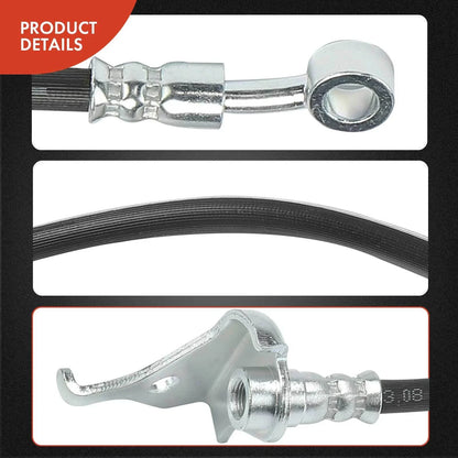 Hydraulic Brake Hose Pair for 2016 Honda CR-Z Front