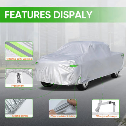 Pickup Truck Car Cover - Waterproof & Outdoor Use