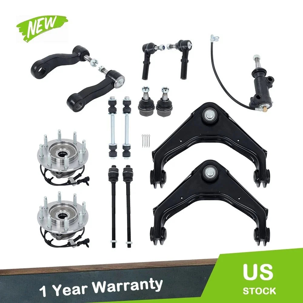 Front Wheel Bearing Hub Control Arm for Chevrolet Silverado 3500 (2001–2006)